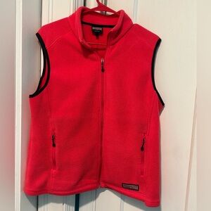Vineyard Vines Bright Pink Fleece Zip Jacket